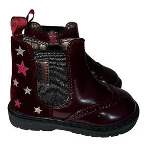 BALDUCCI Avertis Boots Burgundy Red Leather Toddler Girl EUR 23 US 7 Shoes Italy